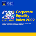 Corporate Equality Index 2022 graphic